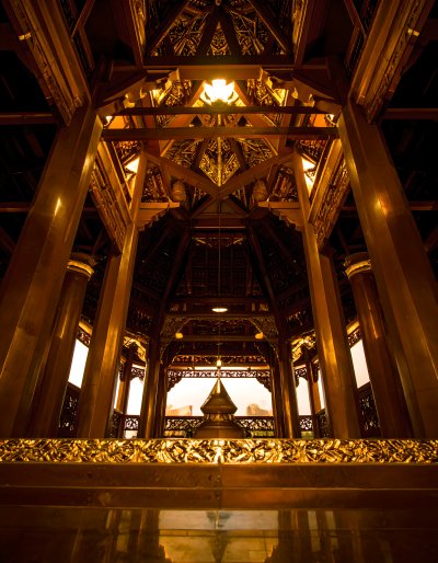 Golden Temple Interior: Intricate woodwork inspires wonder